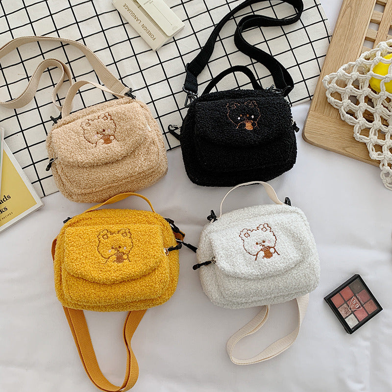 Mini Plush Shoulder Bag