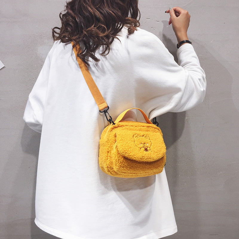 Mini Plush Shoulder Bag