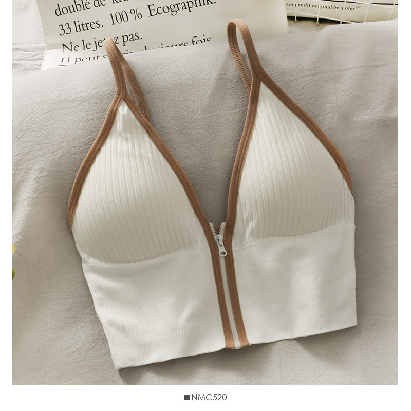 Beautiful Straps Chest Pads bra