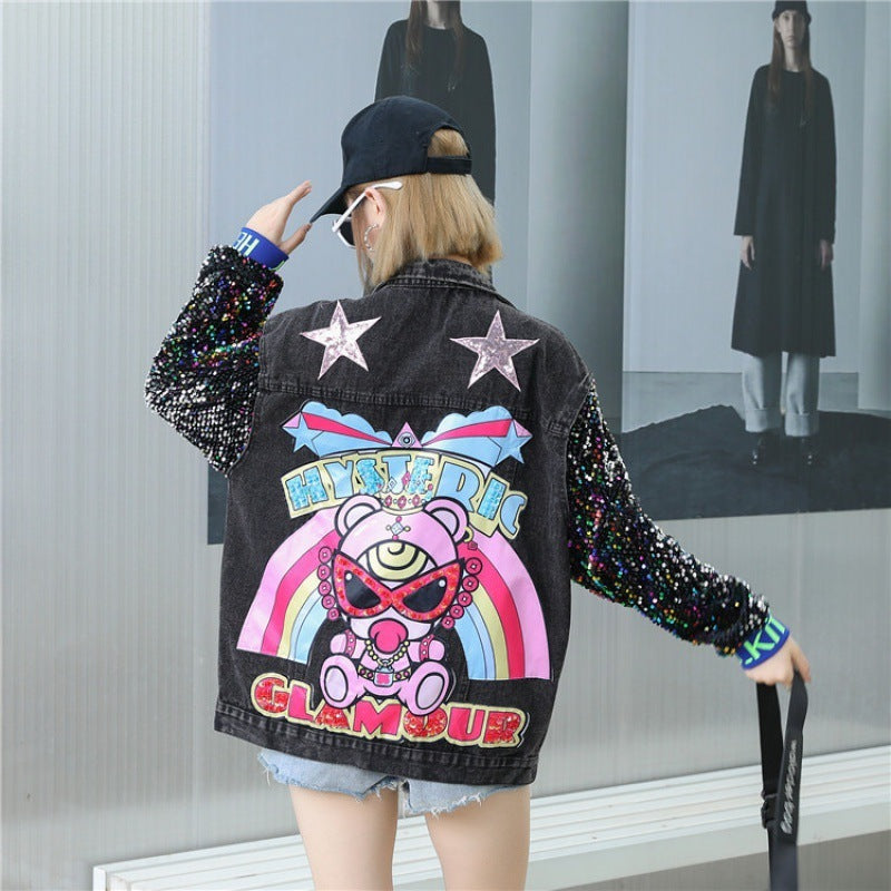 Vintage Fashion Coat Woman