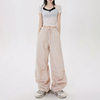 Adjustable Waist Breathable Workwear Casual Pants