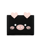 three-fold cute lady wallet