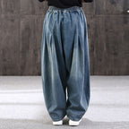 Loos Denim Harem Women Casual Pants