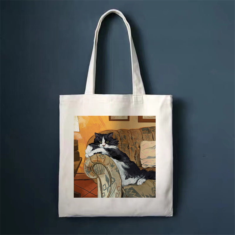 Cute Cat Shopping Bag