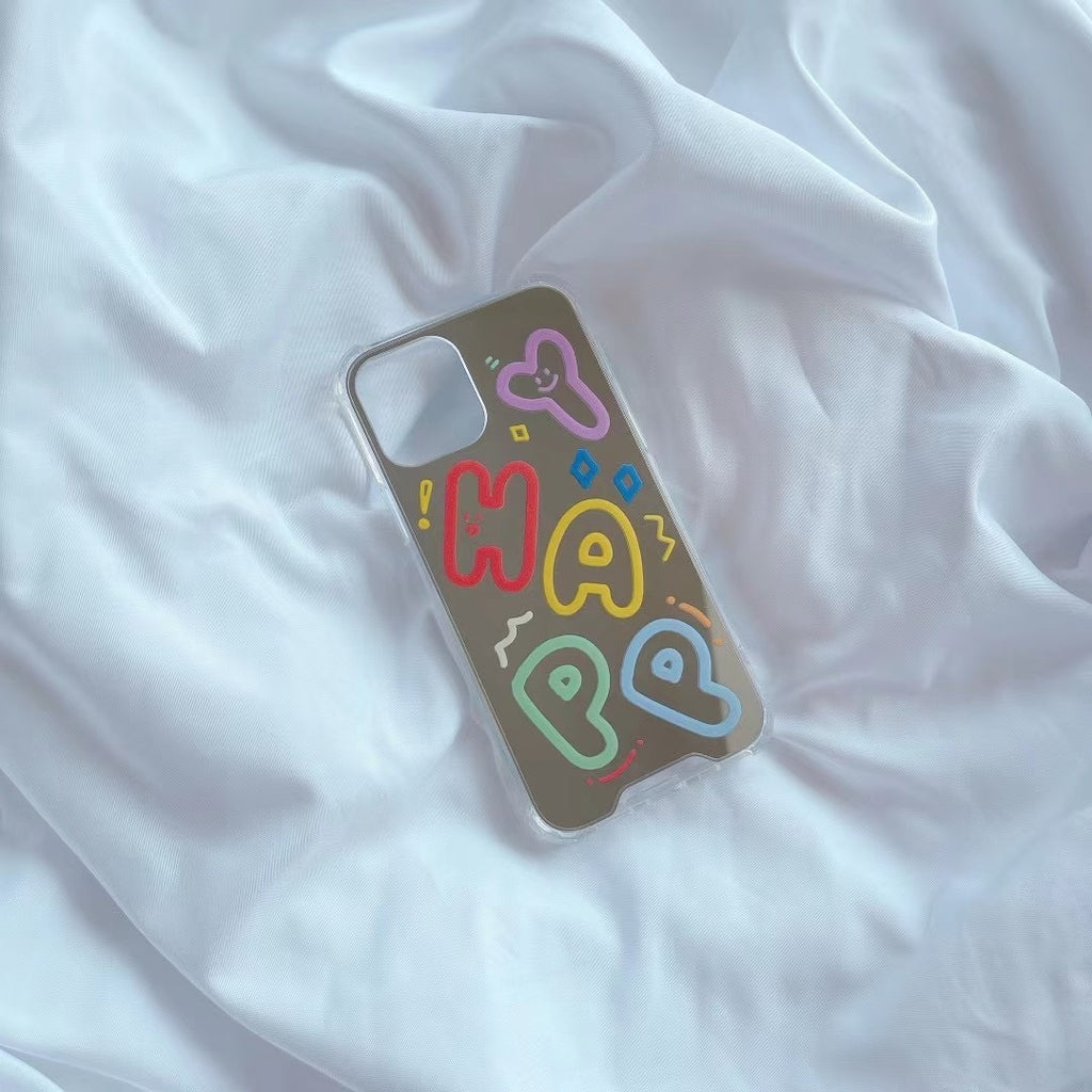 Mirror Letter Phone Case