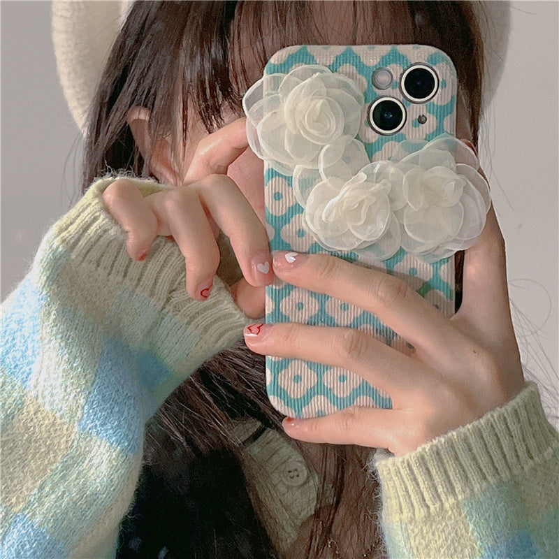 Gentle Lace Small Flower Phone Case