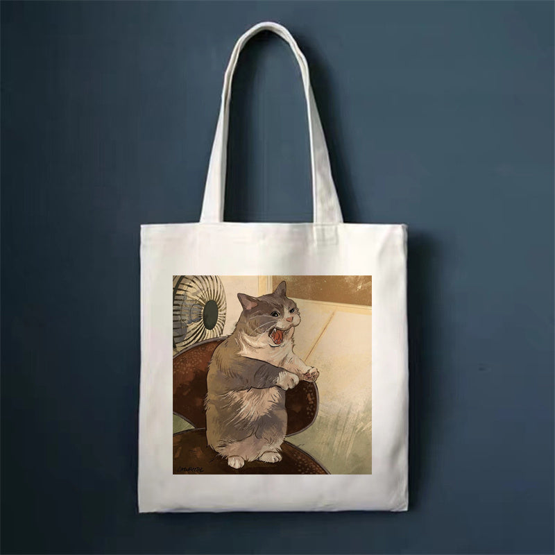 Cute Cat Shopping Bag
