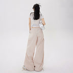 Adjustable Waist Breathable Workwear Casual Pants