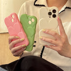 Candy Solid Color Three-dimensional Phone Case