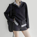 American Fashion Loose Two-piece Sweaters