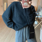 V-neck Casual Style Knitwear  Sweater