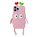Sprouted Briquette Eyes Silicone Phone Case