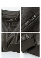 Stand Collar Long Sleeve Short PU Leather Short Jacket