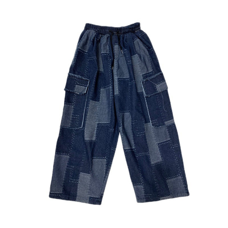 Vintage Jeans Wide Leg Pants Loose For Women