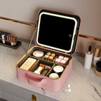 Large-capacity Cosmetics Storage Bag With LED Lights