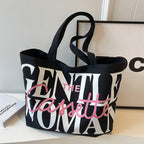 Letter Printed Fashion Large Capacity Bags