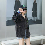 Vintage Fashion Coat Woman