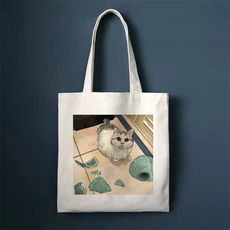 Cute Cat Shopping Bag