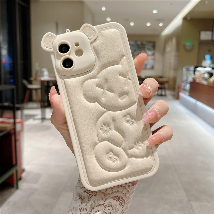 Cute Bear Silicone Phone Case