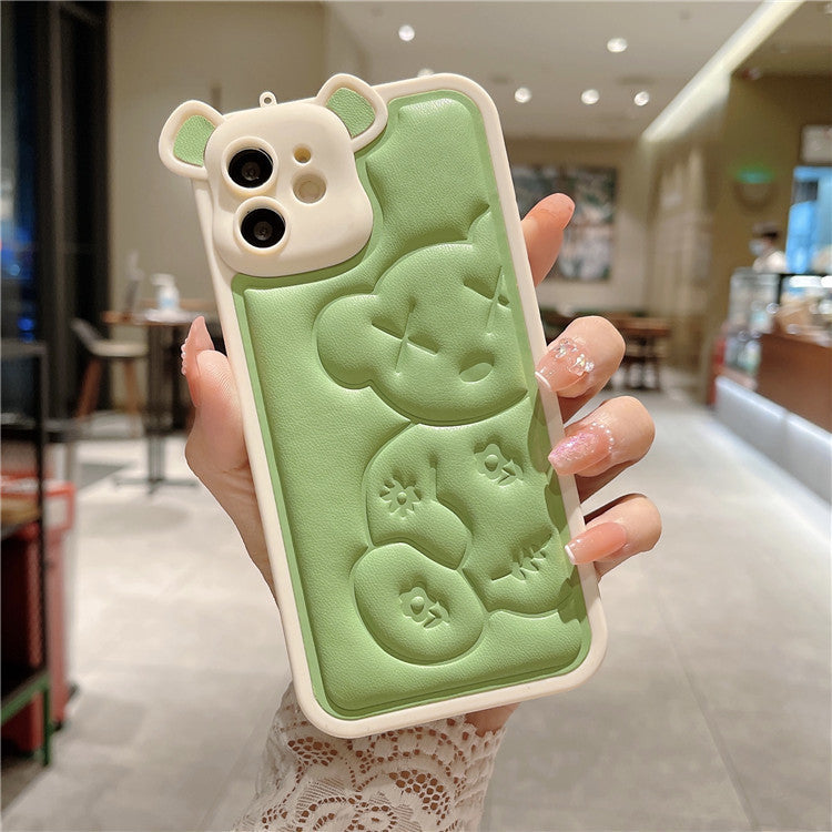 Cute Bear Silicone Phone Case