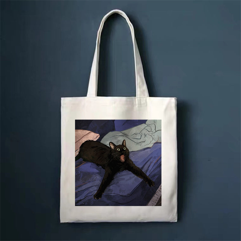 Cute Cat Shopping Bag