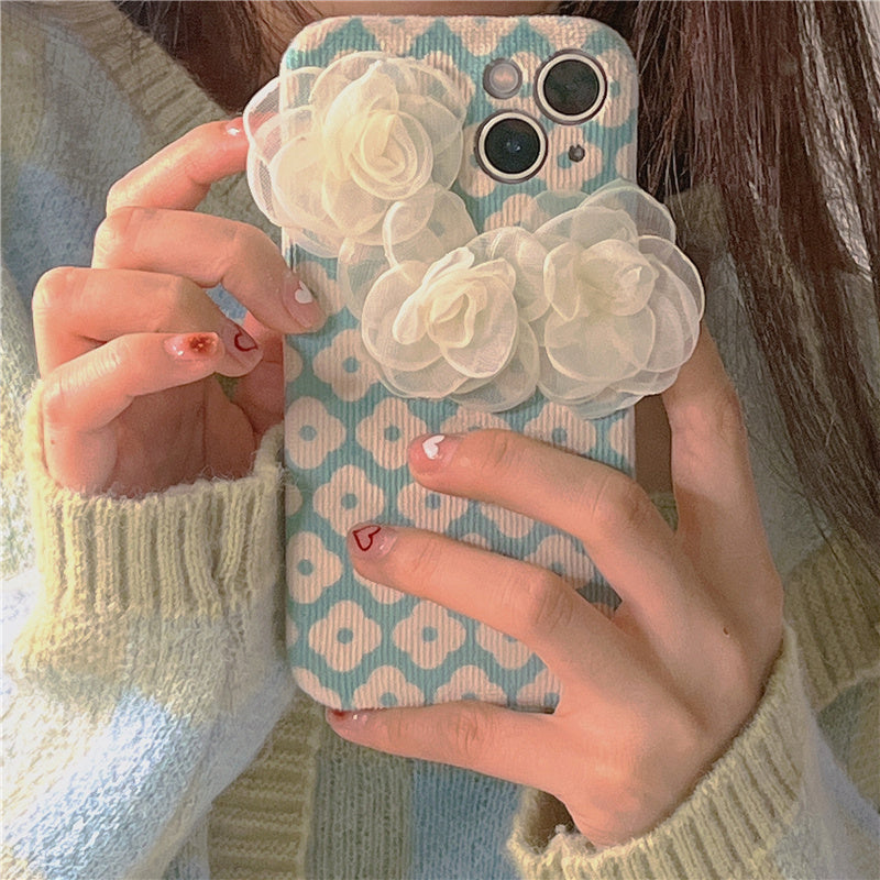 Gentle Lace Small Flower Phone Case