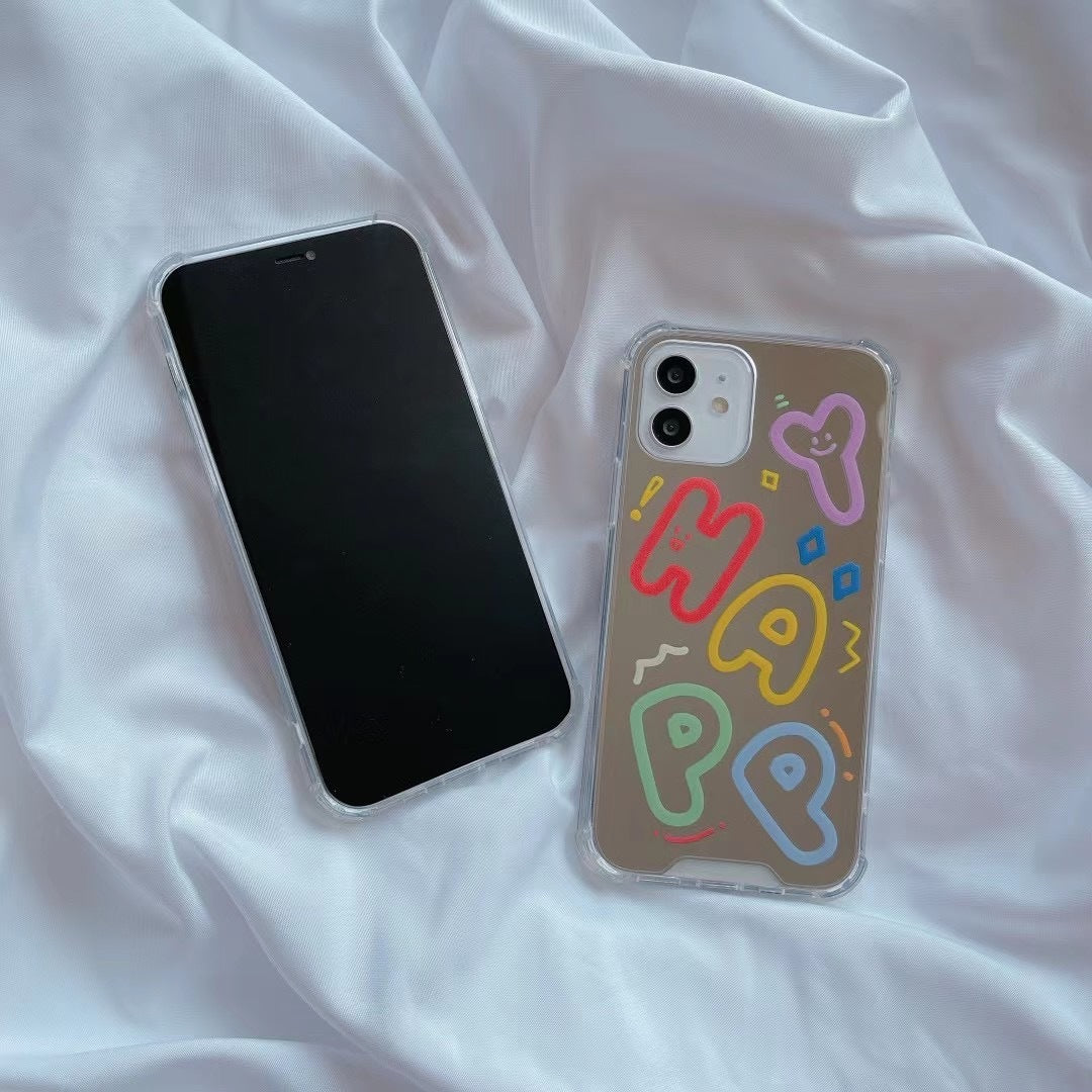Mirror Letter Phone Case