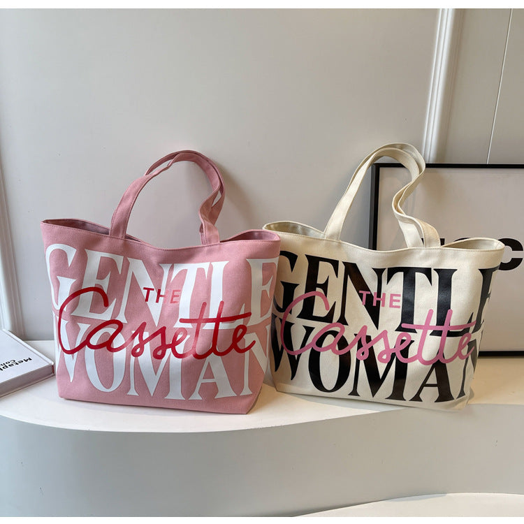 Letter Printed Fashion Large Capacity Bags