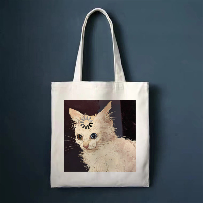 Cute Cat Shopping Bag