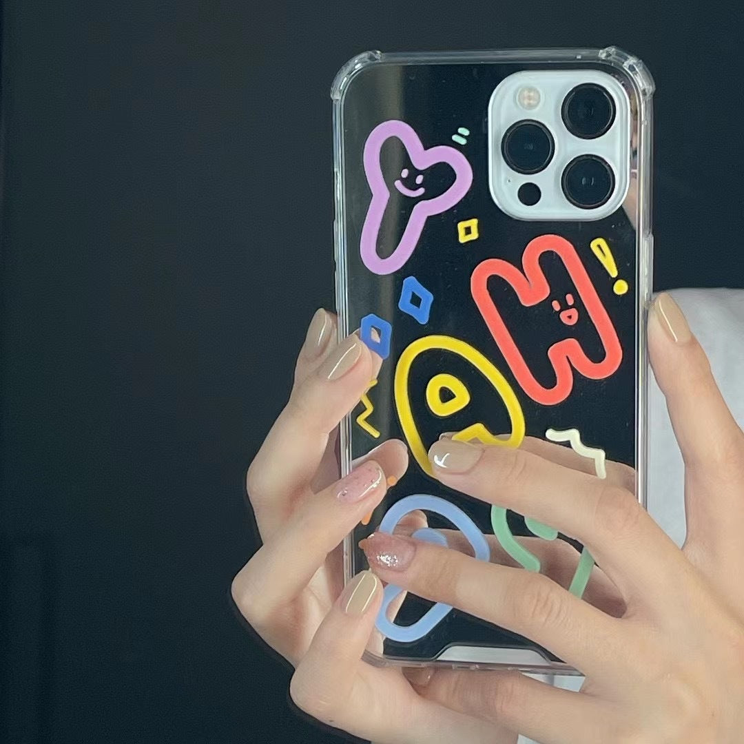 Mirror Letter Phone Case