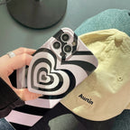 Black And Gray Striped Phone Case