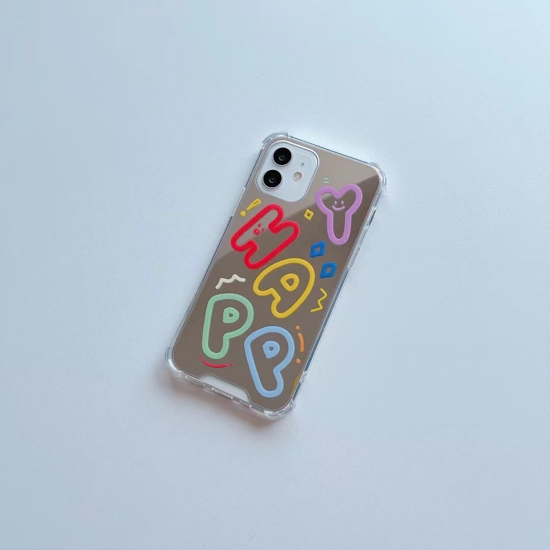Mirror Letter Phone Case