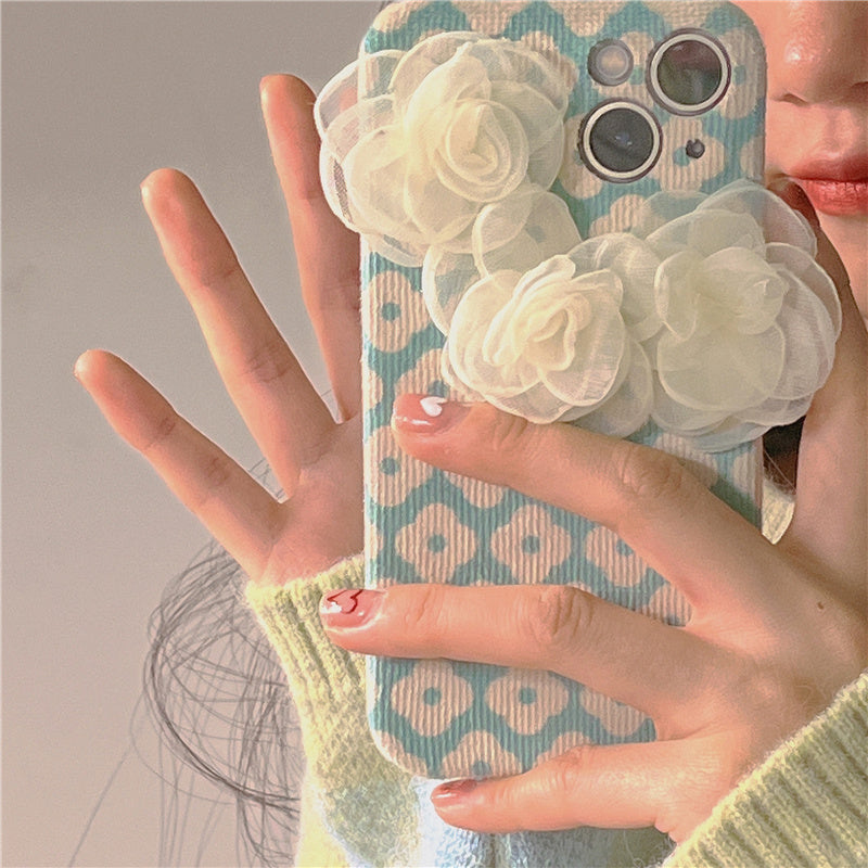 Gentle Lace Small Flower Phone Case