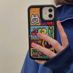 Cartoon Embroidered  Phone Case
