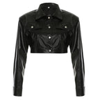 All-matching Biker's Leather Jacket