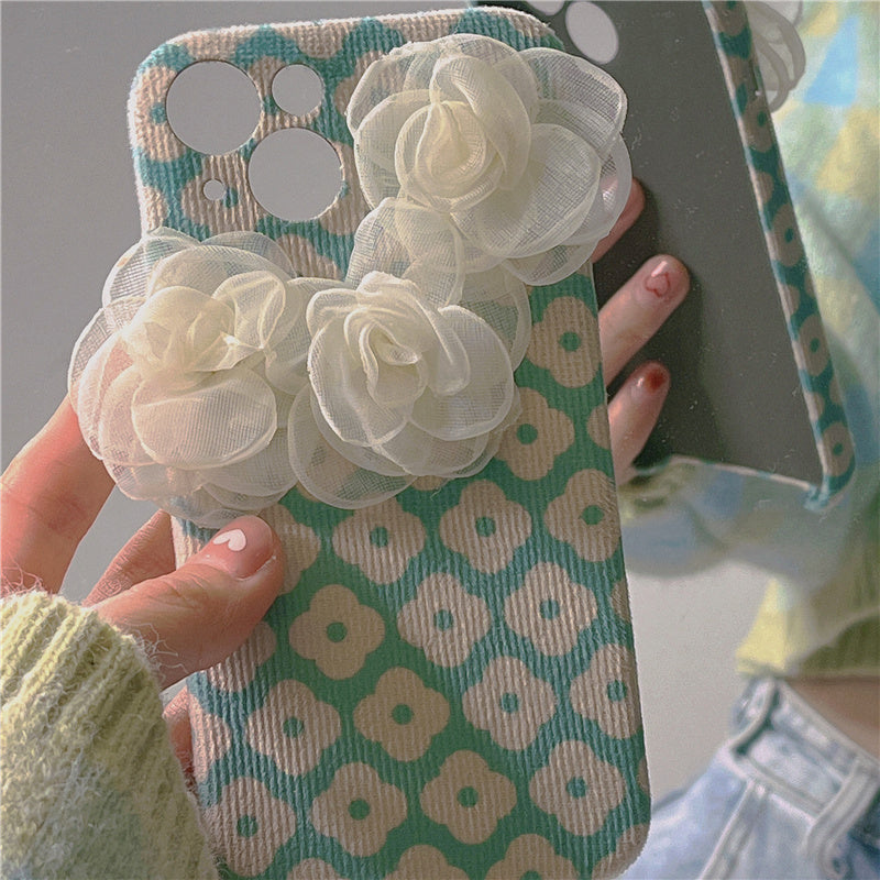 Gentle Lace Small Flower Phone Case