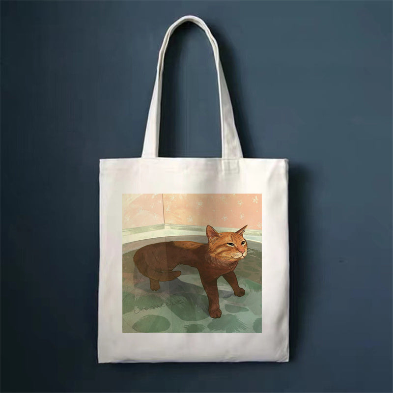 Cute Cat Shopping Bag