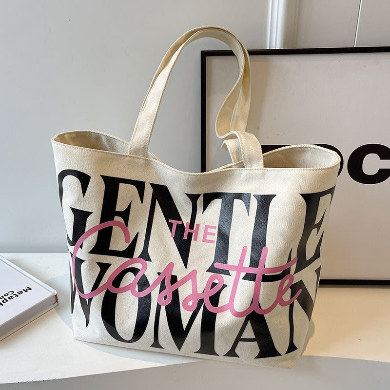 Letter Printed Fashion Large Capacity Bags