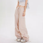 Adjustable Waist Breathable Workwear Casual Pants